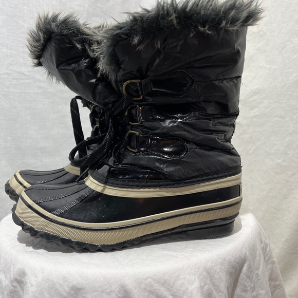 Sporto Winnie Faux Fur Boot, Black, Women’s size 6 - Picture 4 of 7